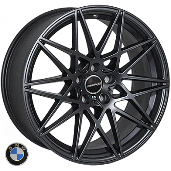 JH-A1357 MattBLACK R20*9.5J PCD5*120 ET35 DIA 72.6