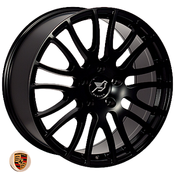 ZF-FR789 MattBLACK R20*9.0J PCD5*130 ET57 DIA 71.6