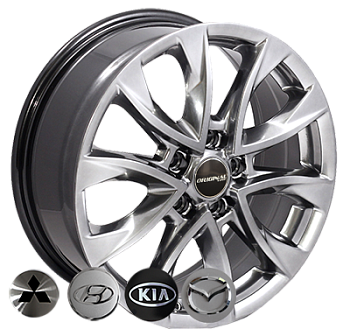 ZW-D5051 HB R17*7.0J PCD5*114.3 ET50 DIA 67.1