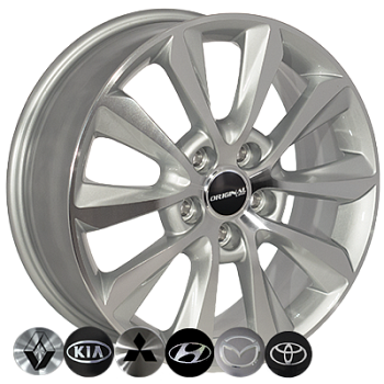 ZF-TL0176 SMF R17*6.5J PCD5*114.3 ET46 DIA 67.1