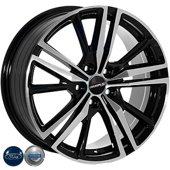 ZF-FE182 BMF R17*7.5J PCD5*108 ET50 DIA 63.4