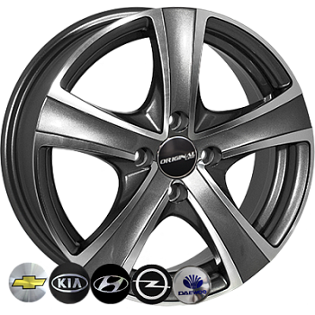 ZW-9504 MK-P R14*5.5J PCD4*100 ET44 DIA 56.6