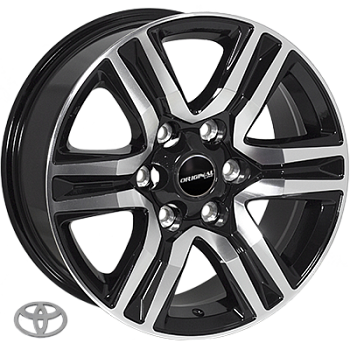 JH-H718 BMF R17*7.5J PCD6*139.7 ET25 DIA 106.2