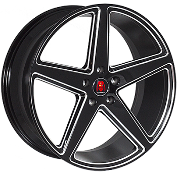 JH-XW034 BLACK R20*8.5J PCD5*114.3 ET35 DIA 72.6