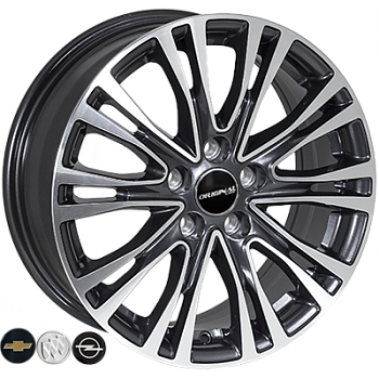 ZF-TL1358NW DarkGMF R16*6.5J PCD5*105 ET39 DIA 56.6