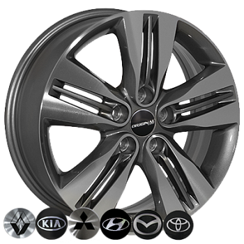 ZF-TL5058NW GMF R17*6.5J PCD5*114.3 ET48 DIA 67.1