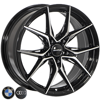 ZW-YA3816 BP R17*7.5J PCD5*112 ET25 DIA 66.6