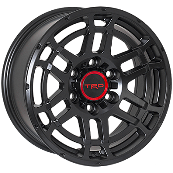 ZF-QC1727 MattBLACK R17*8.0J PCD6*139.7 ET15 DIA 106.1