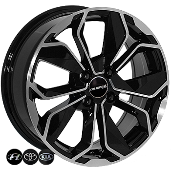 ZW-BK5296 BP R14*5.5J PCD4*100 ET40 DIA 60.1