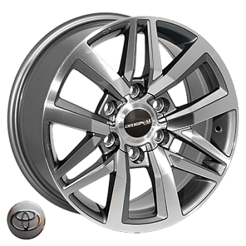 ZF-QC1158 GMF R17*7.5J PCD6*139.7 ET30 DIA 106.1