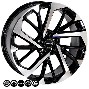 ZW-1175 BP R20*8.0J PCD5*114.3 ET35 DIA 67.1