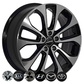 TRW-Z1212 BMF R19*7.5J PCD5*114.3 ET45 DIA 67.1