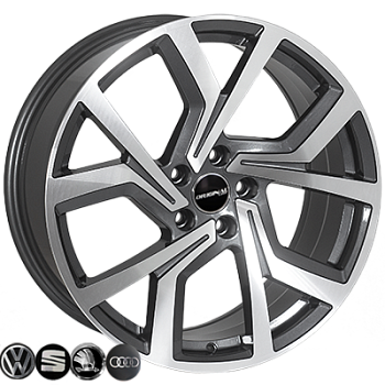 ZF-9901 GMF R19*8.5J PCD5*112 ET45 DIA 57.1