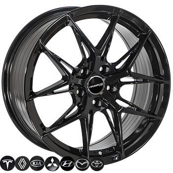 ZW-BKYS1213 BLACK R18*8.0J PCD5*114.3 ET35 DIA 67.1