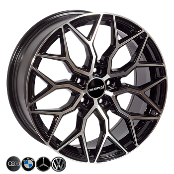 ZW-9547 BP R18*8.0J PCD5*112 ET45 DIA 66.6