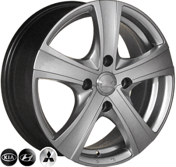 ZW-9504 HS R15*6.0J PCD4*114.3 ET43 DIA 67.1