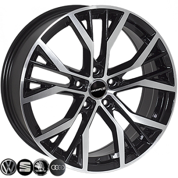 ZF-YSM288 BMF R18*7.5J PCD5*112 ET45 DIA 57.1