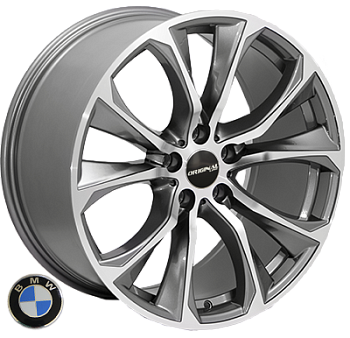 ZW-BK923(BK5736) GP R20*11.0J PCD5*120 ET37 DIA 74.1