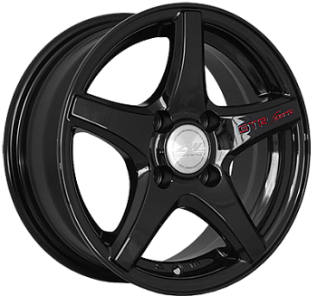 ZW-3208Z BLK-(R)Z R14*6.0J PCD4*98 ET35 DIA 58.6