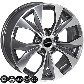 ZW-BK606 GP R17*7.0J PCD5*114.3 ET45 DIA 67.1