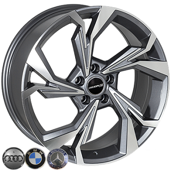 ZW-BK5893 GP R19*8.0J PCD5*112 ET35 DIA 66.6