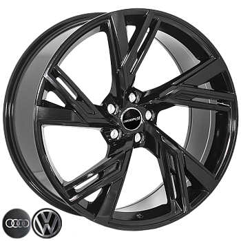 ZH-6105 BLACK R20*9.0J PCD5*112 ET35 DIA 66.6