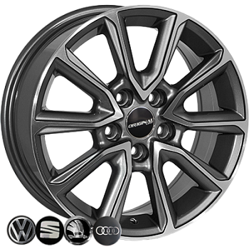 ZW-BK5344 GP R16*6.5J PCD5*112 ET40 DIA 57.1