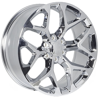 ZF-6701 Chrome R20*9.0J PCD6*139.7 ET31 DIA 78.1