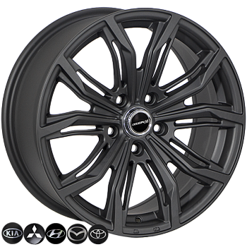 ZW-2747 BLK/M R19*8.5J PCD5*112 ET40 DIA 66.6