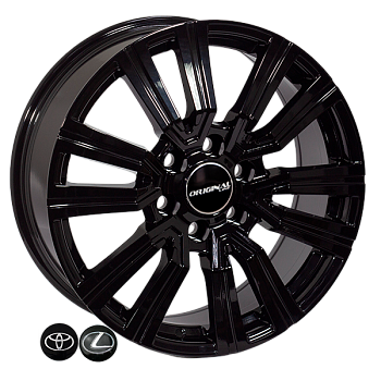 ZF-1754 BLACK R20*8.5J PCD6*139.7 ET40 DIA 95.1