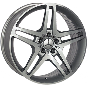 ZF-FR928 Sil R19*8.5J PCD5*112 ET43 DIA 66.6