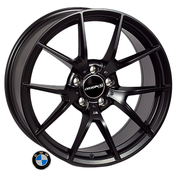 ZF-8369 SatinBLACK R18*8.0J PCD5*120 ET35 DIA 72.6