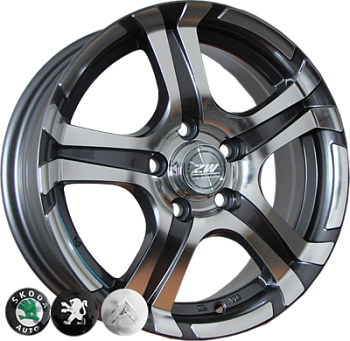 ZW-745 EP R14*5.5J PCD4*108 ET25 DIA 65.1