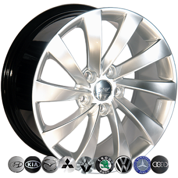ALLANTE-171 HS R15*6.5J PCD5*100 ET35 DIA 57.1