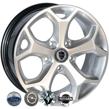 ALLANTE-547 HS R15*6.5J PCD5*100 ET40 DIA 57.1