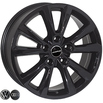 JH-H498 BLACK R18*8.0J PCD5*130 ET53 DIA 71.6