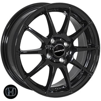 ZF-TL0581NW GlossBLACK R15*6.0J PCD4*100 ET45 DIA 56.1