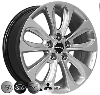 ZY-772 HS R17*7.0J PCD5*114.3 ET48 DIA 67.1