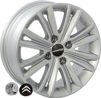 TRW-Z201403 S R15*6.0J PCD4*108 ET27 DIA 65.1