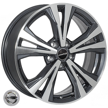 ZF-TL5680(H653) BlackGMF R18*7.0J PCD5*114.3 ET45 DIA 66.1