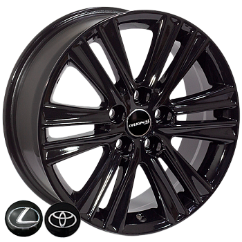 ZF-TL1352NW BLACK R17*7.0J PCD5*114.3 ET40 DIA 60.1