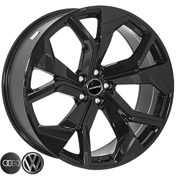 ZH-6109 GlossBlack R21*9.5J PCD5*112 ET25 DIA 66.6