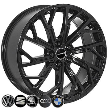 ZW-BKY1081 BLACK R19*8.5J PCD5*112 ET30 DIA 66.6