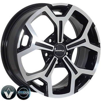 ZW-BK5409 BP R16*6.5J PCD5*114.3 ET50 DIA 66.1