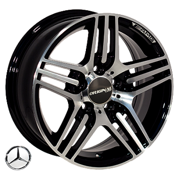 ZW-D5012 MB(Black Cap) R15*6.5J PCD5*112 ET25 DIA 66.6