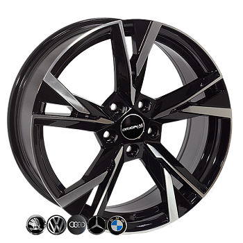 ZW-BKY1241 BP R17*7.0J PCD5*112 ET40 DIA 57.1