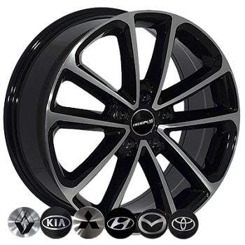 ZW-BK5096 BP R18*7.5J PCD5*114.3 ET50 DIA 67.1