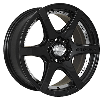 ZW-3717Z (N)BLK R15*6.5J PCD8*98/114.3 ET35 DIA 67.1