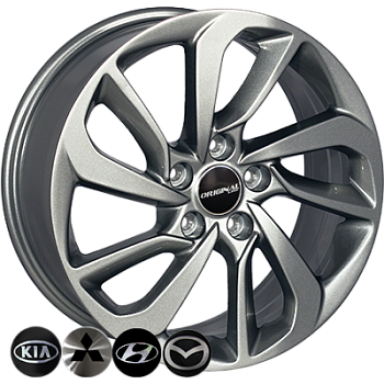 ZF-TL0417 DarkSILVER R17*7.0J PCD5*114.3 ET51 DIA 67.1
