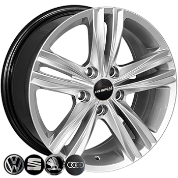 ZW-BK5293 HS R17*7.5J PCD5*112 ET45 DIA 57.1